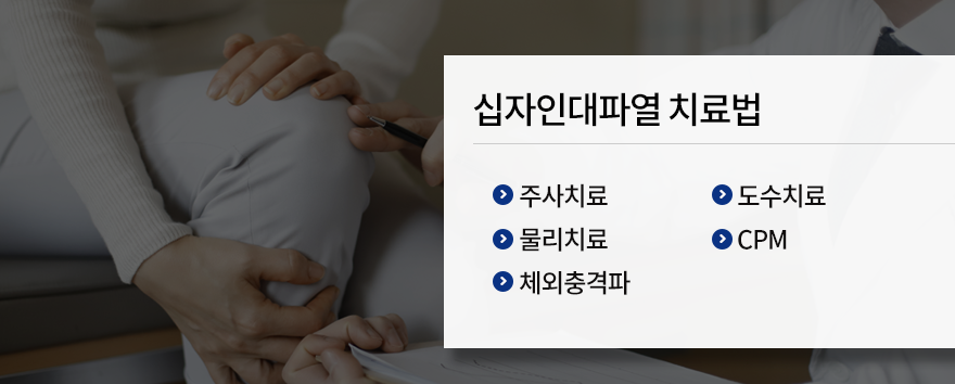 십자인대파열 치료법