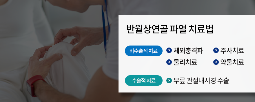 반월상연골 파열 치료